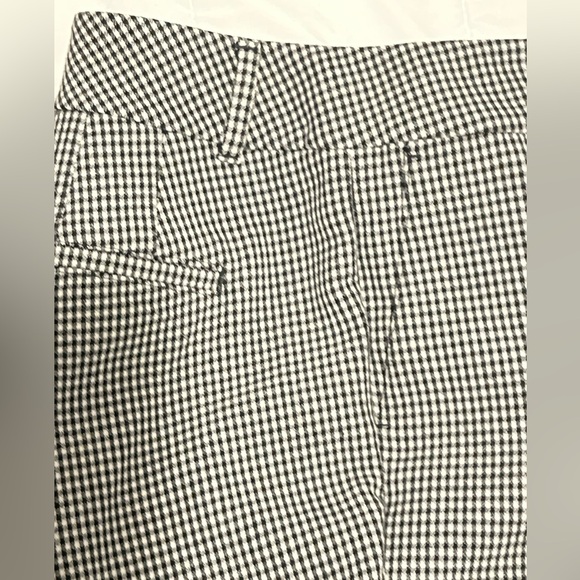 Ann Taylor Monochrome Houndstooth Trousers - Picture 4 of 10